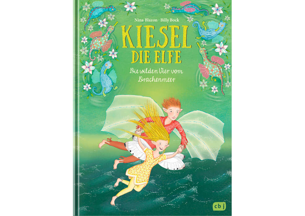 Cover »Kiesel, die Elfe – Die wilden Vier vom Drachenmeer«, Band 3
